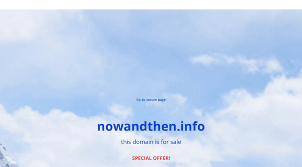 nowandthen.info
