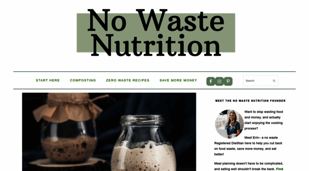 nowastenutrition.com