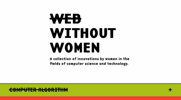 nowebwithoutwomen.com