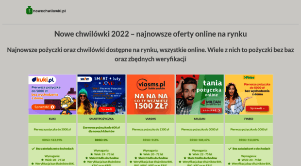 nowechwilowki.pl