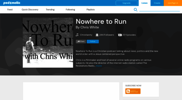 nowheretorun.podomatic.com