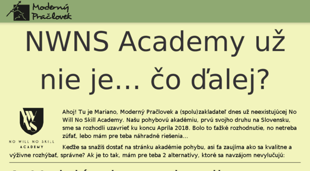 nowillnoskill.academy