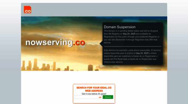 nowserving.co