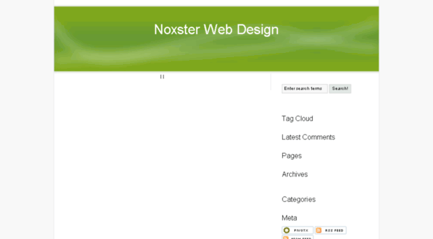 noxsterwebdesign.com