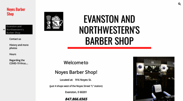 noyesbarbershop.com