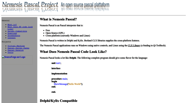 npascal.sourceforge.net