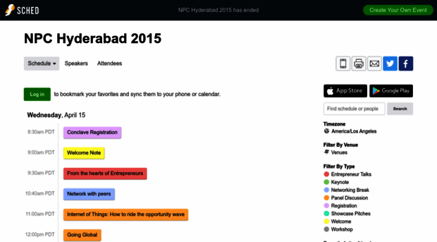 npchyderabad2015.sched.org