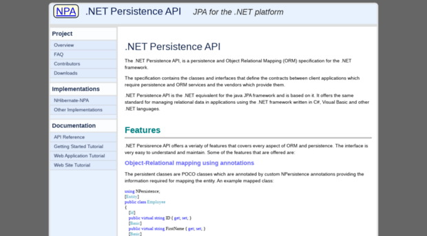 npersistence.org