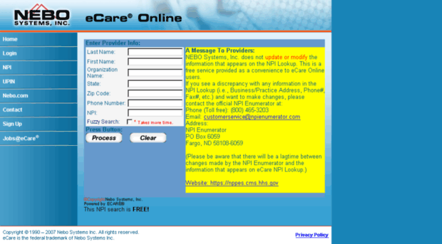 npi.ecare.com