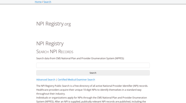 npiregistry.org