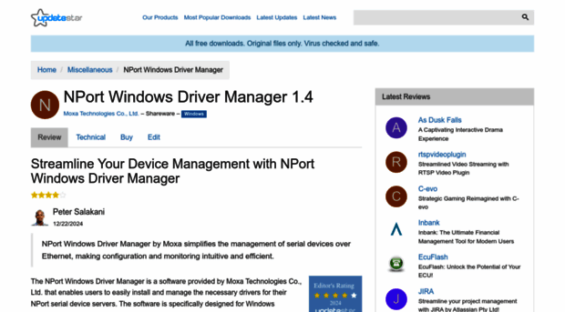 nport-windows-driver-manager.updatestar.com
