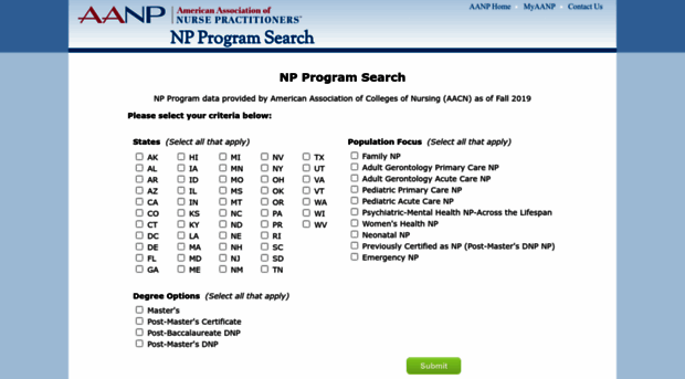 npprogramsearch.aanp.org