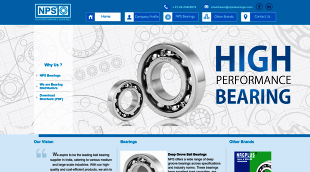 npsbearings.com