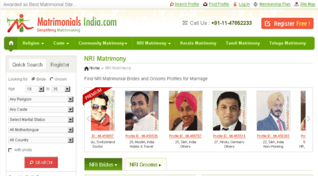 nri.matrimonialsindia.com