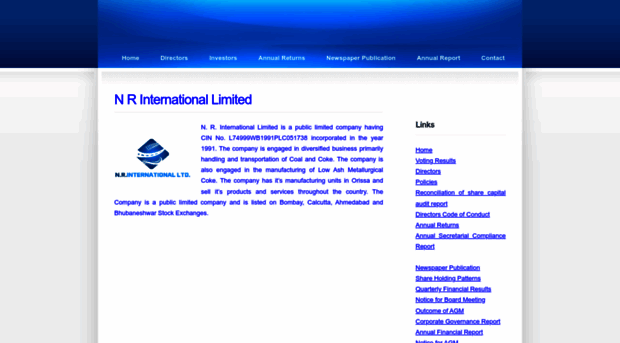 nrinternationalltd.in