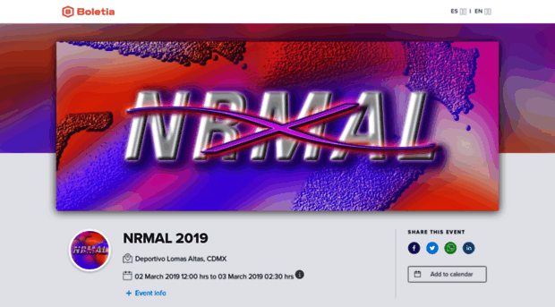 nrmal2019.boletia.com