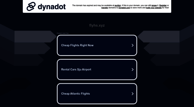 ns.flyhs.xyz