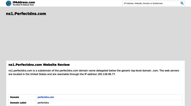 ns1.perfectdns.com.ipaddress.com