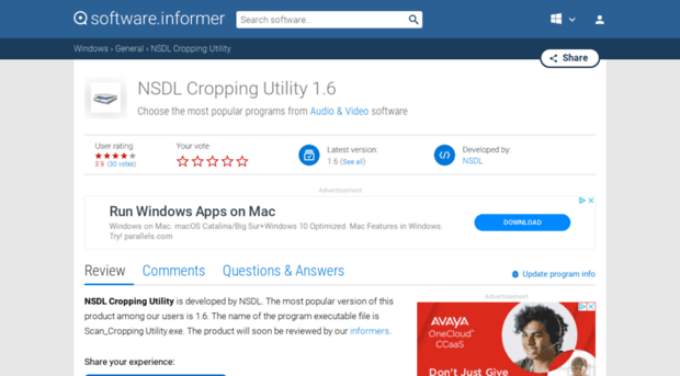 nsdl-cropping-utility.software.informer.com