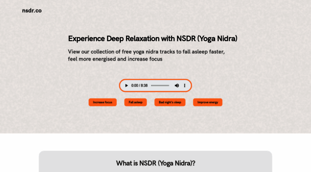 nsdr.co