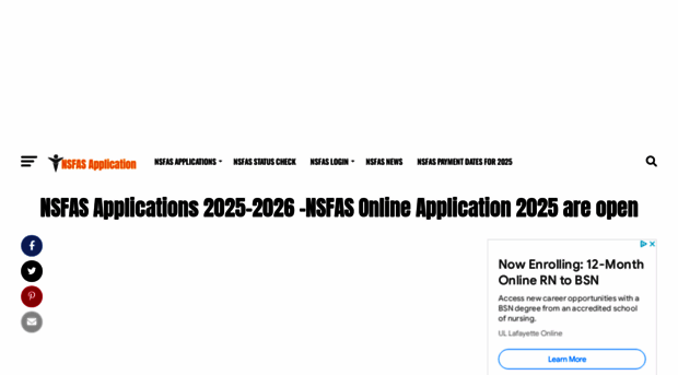 nsfas-application.com