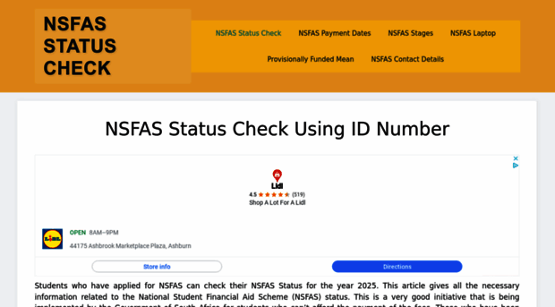 nsfas-statuscheck.co.za