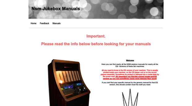 nsmjukeboxmanuals.yolasite.com