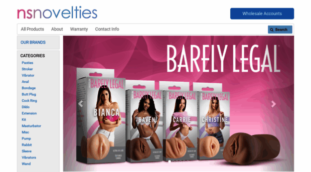nsnovelties.net