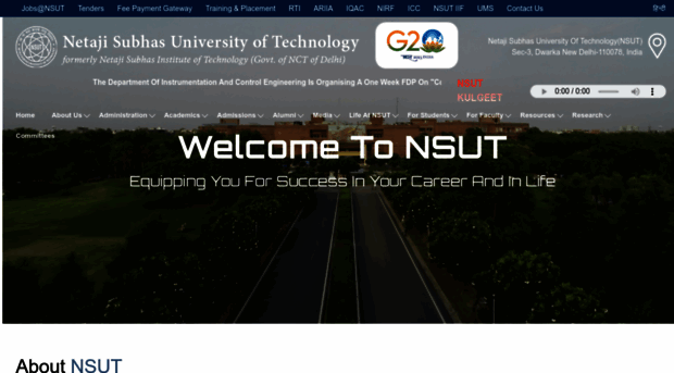 nsut.ac.in