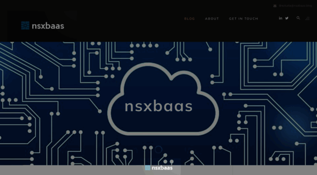 nsxbaas.blog