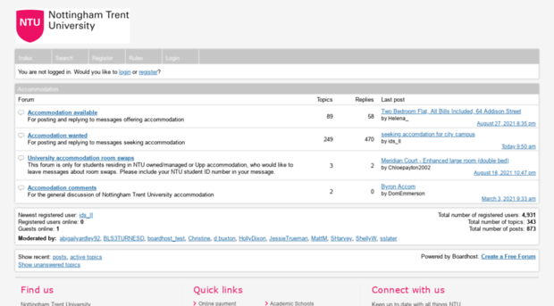 ntuaccommodation.boardhost.com