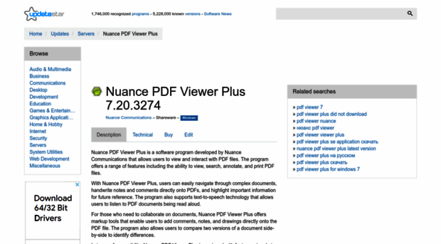 nuance-pdf-viewer-plus.updatestar.com