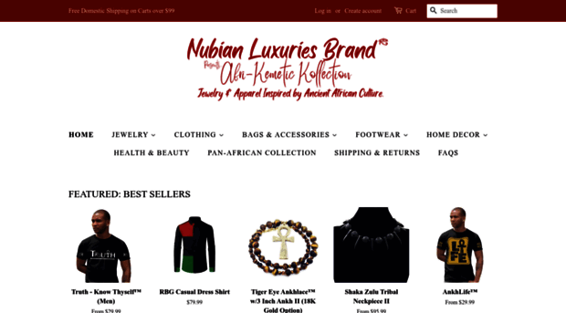 nubianluxuriesbrand.com