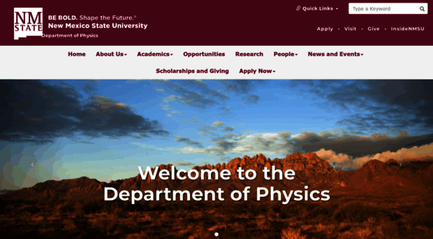 nuclear.physics.nmsu.edu