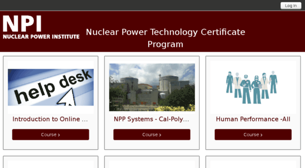 nuclearpowerinstitutecourses.org