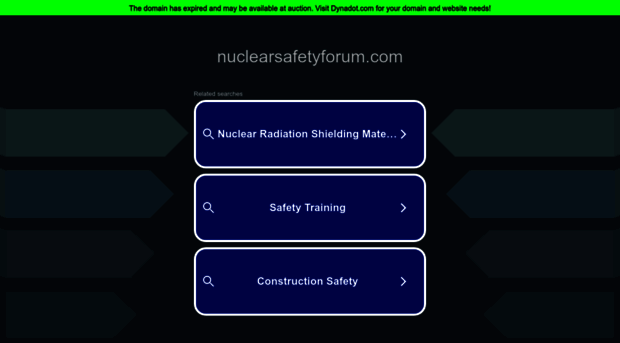 nuclearsafetyforum.com