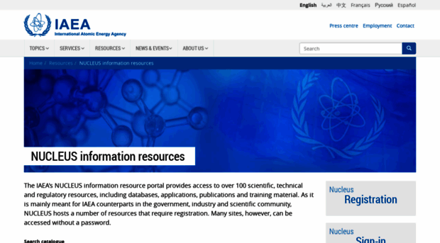 nucleus.iaea.org