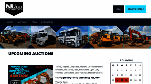 nucoauctioneers.com