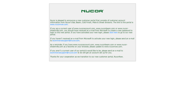 nucorbeam.com