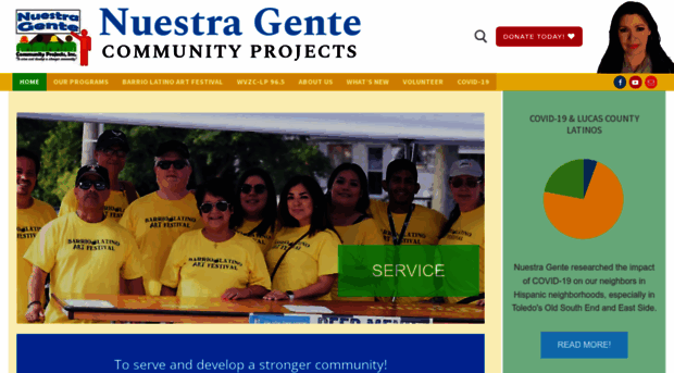 nuestragentecommunityprojects.org