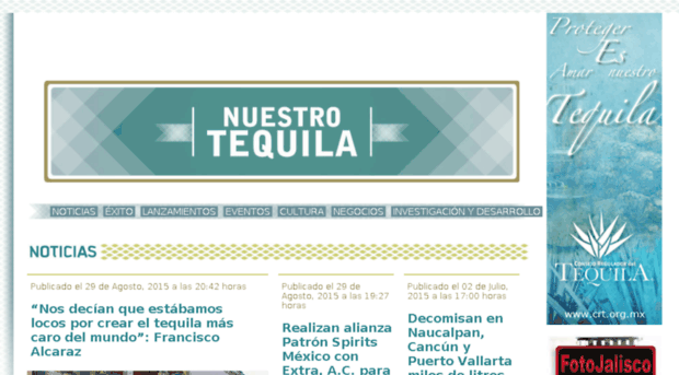 nuestrotequila.com