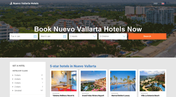 nuevovallarta-hotels.com