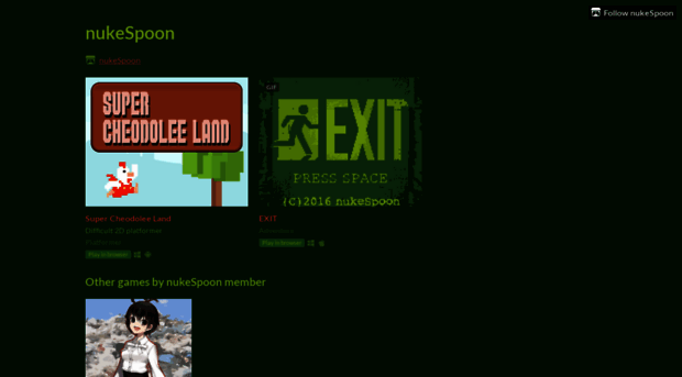 nukespoon.itch.io - nukeSpoon - itch.io - NukeSpoon Itch
