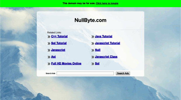 nullbyte.com