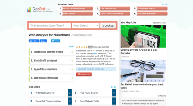 nulledstack.com.cutestat.com