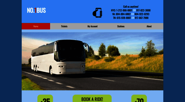 number1bus.com