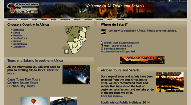 number1safaris.com