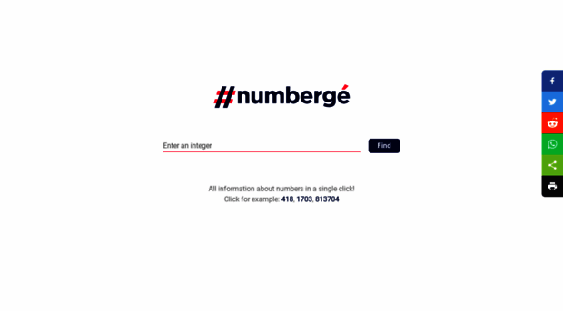 numberge.com