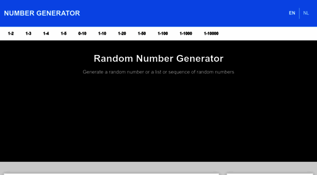 numbergenerator.net