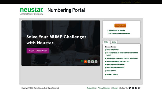 numbering.neustar.biz